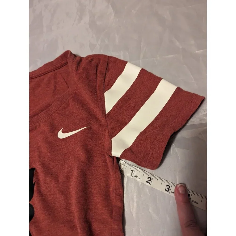 Nike The Nike Tee Arkansas Razorback Women's Size Small Graphic Tee Short Sleeve